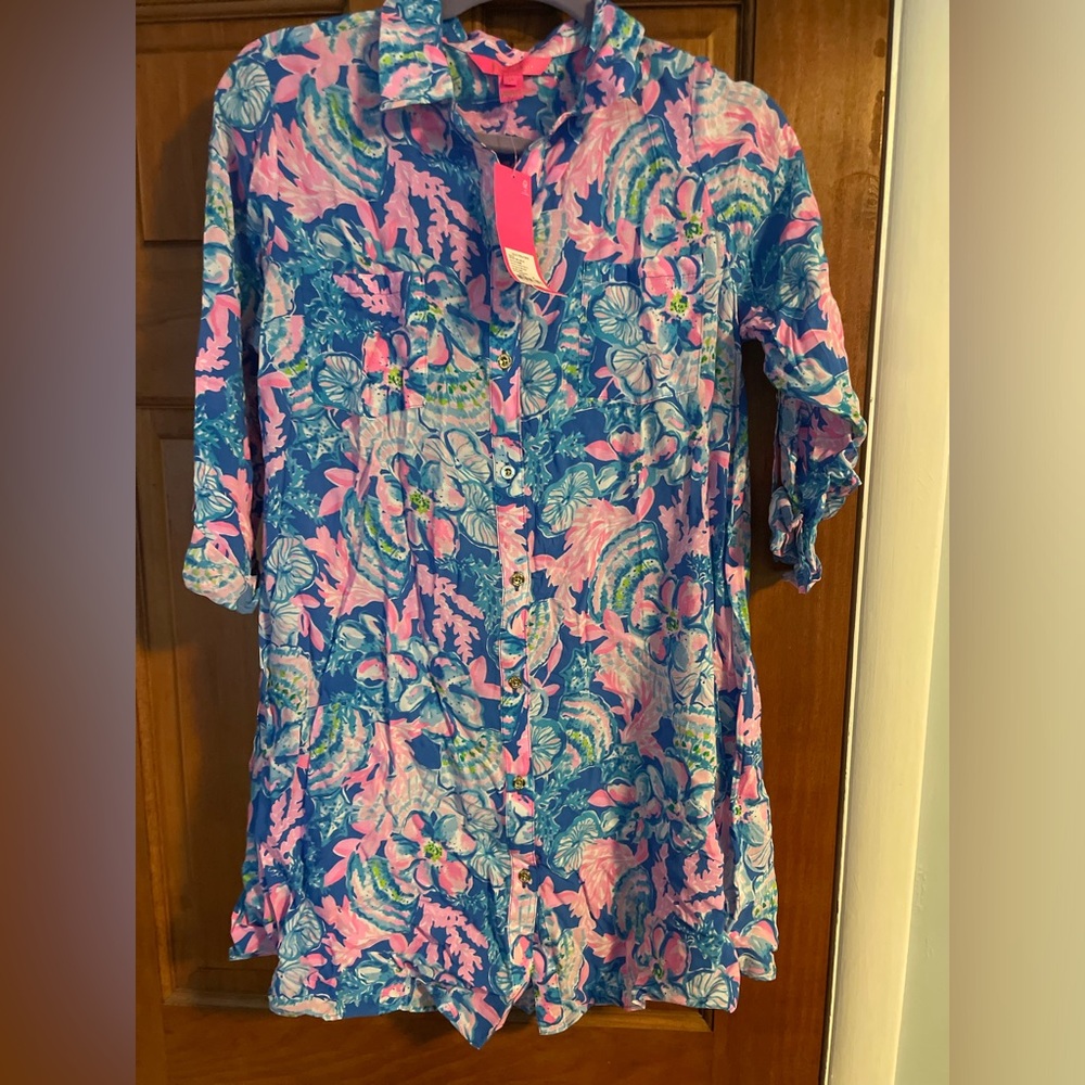 NWT Lilly PUlitzer Swimsuit Coverup